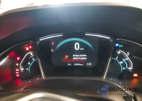 2018 Honda Civic Ex-L from USA, damaged, VIN JHMFC1F72JX028885